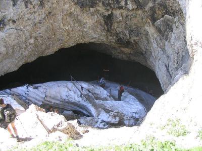 Die Schellenberger Eishöhle am Untersberg